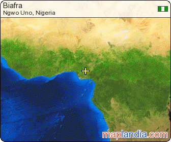 Biafra's map homepage