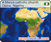 st Marys catholic church satellite map