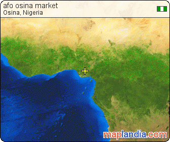afo osina market satellite map