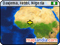 Danjema, Kebbi, Nigeria satellite map