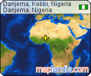 Danjema, Kebbi, Nigeria satellite map