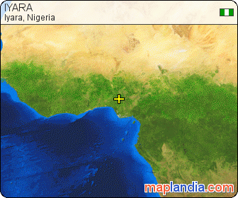 IYARA satellite map