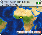 Jimoh Adeniran Estate satellite map