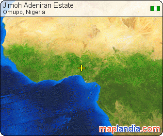 Jimoh Adeniran Estate satellite map