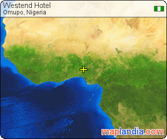 Westend Hotel satellite map