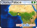 Olomu Palace satellite map