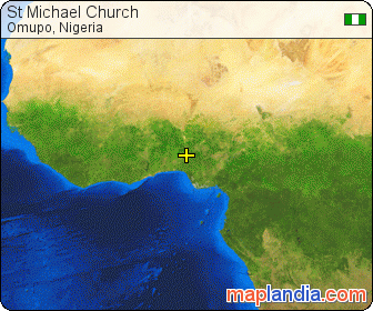 St Michael Church satellite map