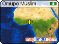 Omupo Muslim  satellite map