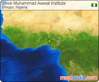 Sheik Muhammad Awwal Institute satellite map