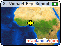 St Michael Pry School satellite map