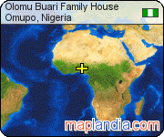 Olomu Buari Family House satellite map