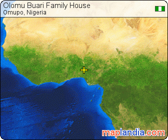 Olomu Buari Family House satellite map