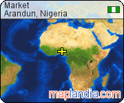 Market satellite map