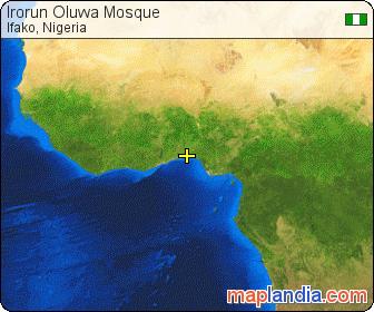 Irorun Oluwa Mosque satellite map