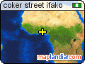 coker street ifako satellite map
