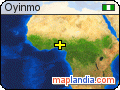 Oyinmo satellite map