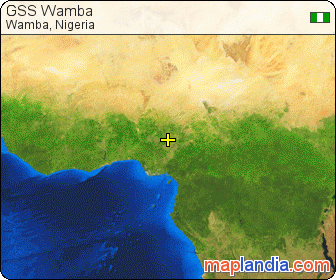 GSS Wamba satellite map