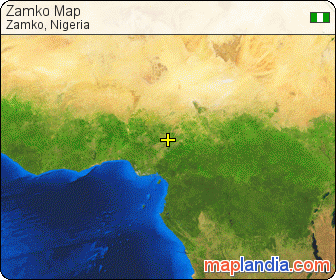 Zamko Map satellite map