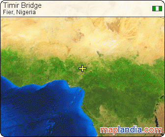 Timir Bridge satellite map