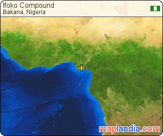 Ifoko Compound satellite map