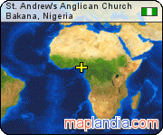 St. Andrew's Anglican Church satellite map