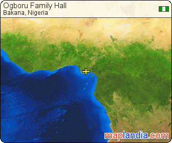 Ogboru Family Hall satellite map