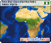 Boma Minji (Sacred/Spiritual Water) satellite map