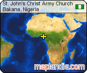 St. John's Christ Army Church satellite map