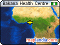 Bakana Health Centre satellite map