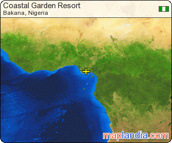 Coastal Garden Resort satellite map