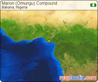 Marion (Omungu) Compound satellite map