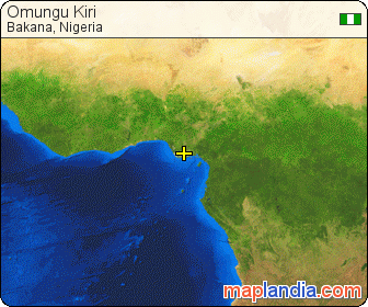 Omungu Kiri satellite map