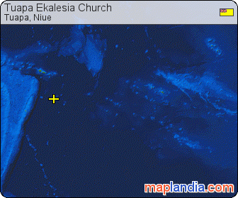 Tuapa Ekalesia Church satellite map