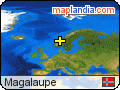 Magalaupe satellite map