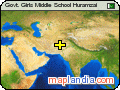 Govt. Girls Middle School Huramzai satellite map