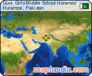 Govt. Girls Middle School Huramzai satellite map