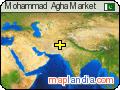 Mohammad Agha Market  satellite map