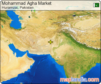 Mohammad Agha Market  satellite map