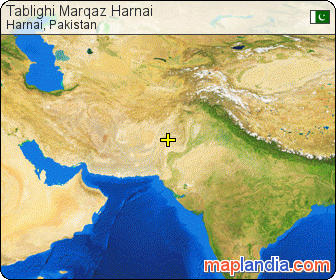 Tablighi Marqaz Harnai satellite map