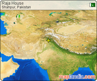 Raja House satellite map