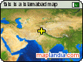 this is a islamabad map satellite map