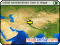 united sevenbrothers town in shigar satellite map