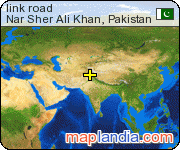 link road satellite map