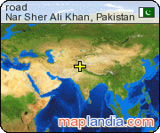 road satellite map