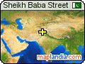Sheikh Baba Street satellite map