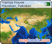 Hamza House satellite map