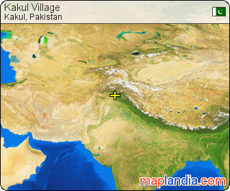 Kakul Village satellite map