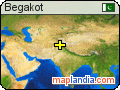 Begakot  satellite map