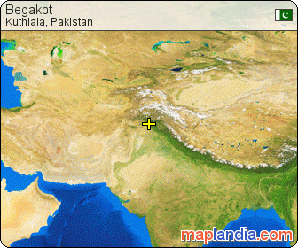 Begakot  satellite map