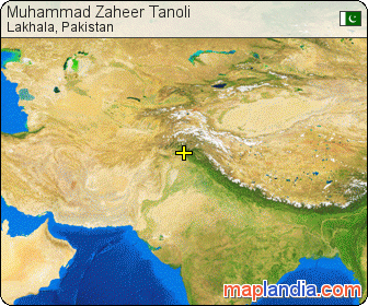 Muhammad Zaheer Tanoli satellite map